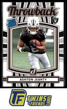 2025 Donruss #6 Ashton Jeanty Rated Rookies Throwback