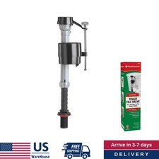 400A Universal Toilet Fill Valve Kit, Shank Adjust 9" to 14" Fix Noisy Slow Fill