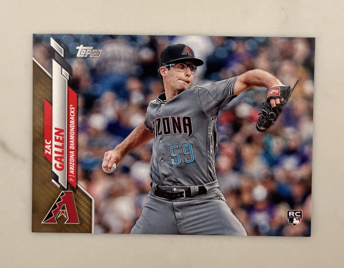 2020 Topps - Zac Gallen #207 Gold /2020 (RC)