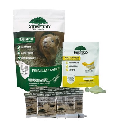 Guinea Pig Emergency Kit (Small) with Timothy Recovery Food and Appetite Rest...