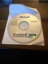 Microsoft Encarta Encyclopedia 2004 CD FREE SHIP 
