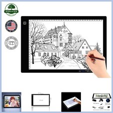 USB-Powered A4 Light Box with Adjustable Brightness for Artists and Crafters