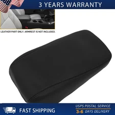 Fits 2013-2018 Toyota Avalon Leather Center Lid Console Armrest Cover Black