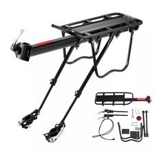 Alloy Bike Rear Carrier Rack Mountain Bicycle Bracket Pannier Luggage Holder