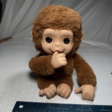Little Live Pets My Baby Monkey Mango, 50+ Sounds and Reactions, Ages 4+ WORKS