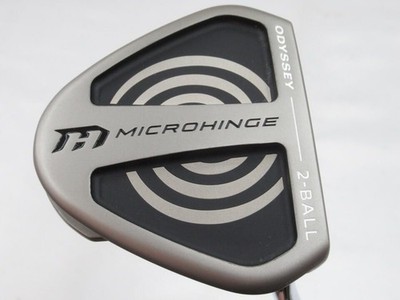Odyssey MICROHINGE 2-BALL V-LINE Putter Used Golf Do! Okazaki KamiSAto store