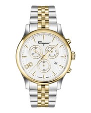 Ferragamo Duo Chrono Men’s Watch, Swiss Made Luxury Designer Chronograph Watch