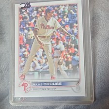 2022 Topps Series 2 - Hans Crouse Philadelphia Phillies Rookie #642