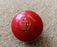 Czytelnicy Extra Special County Crown Męska skórzana piłka do krykieta 5 1/2 uncji