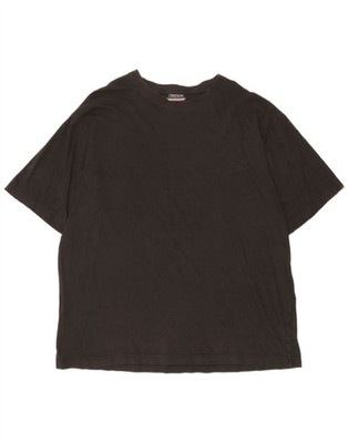 Kappa Mens T-Shirt Top 4XL Black Cotton DV09
