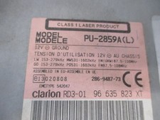 AUTORADIO SMEG RECEPTEUR TELEMATIQUE  PEUGEOT 206+  96635823XT  2571568