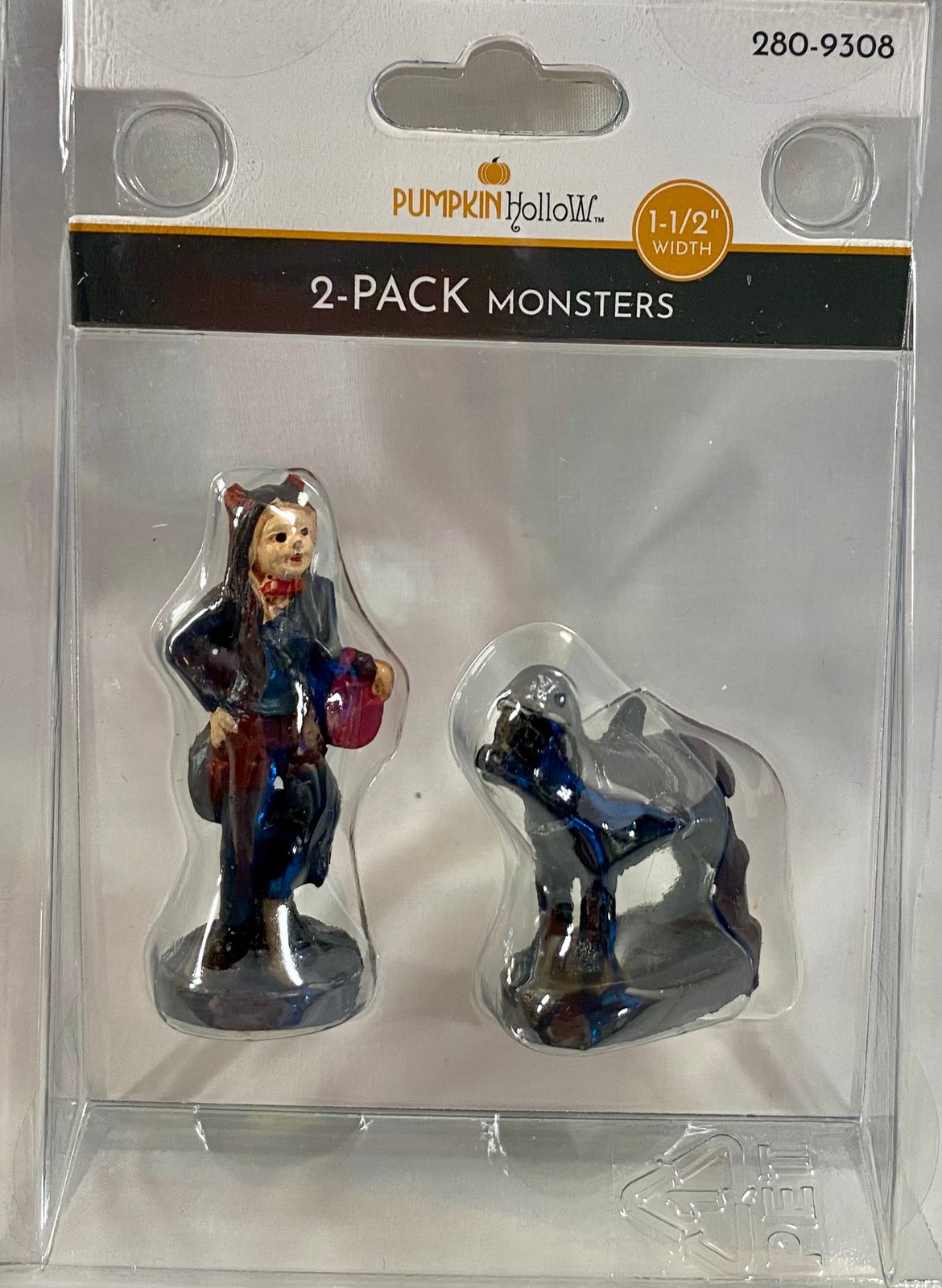 CAT GIRL & SEAL DOG FG Square PUMPKIN HOLLOW 2025 NEW #280-9308