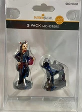 CAT GIRL & SEAL DOG FG Square PUMPKIN HOLLOW 2025 NEW #280-9308