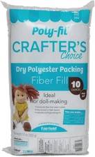 Poly-Fil Crafter’S Choice, Dry Polyester Packing Fiber Fill, Stuffing for Stuffe