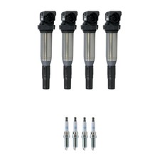 Denso 4 Ignition Coil 4 NGK Iridium Spark Plugs Kit For Cooper L4 N16B16A