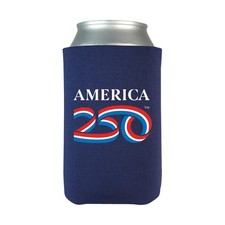 America 250 Can Coolers Set of 2 Navy 12 Oz
