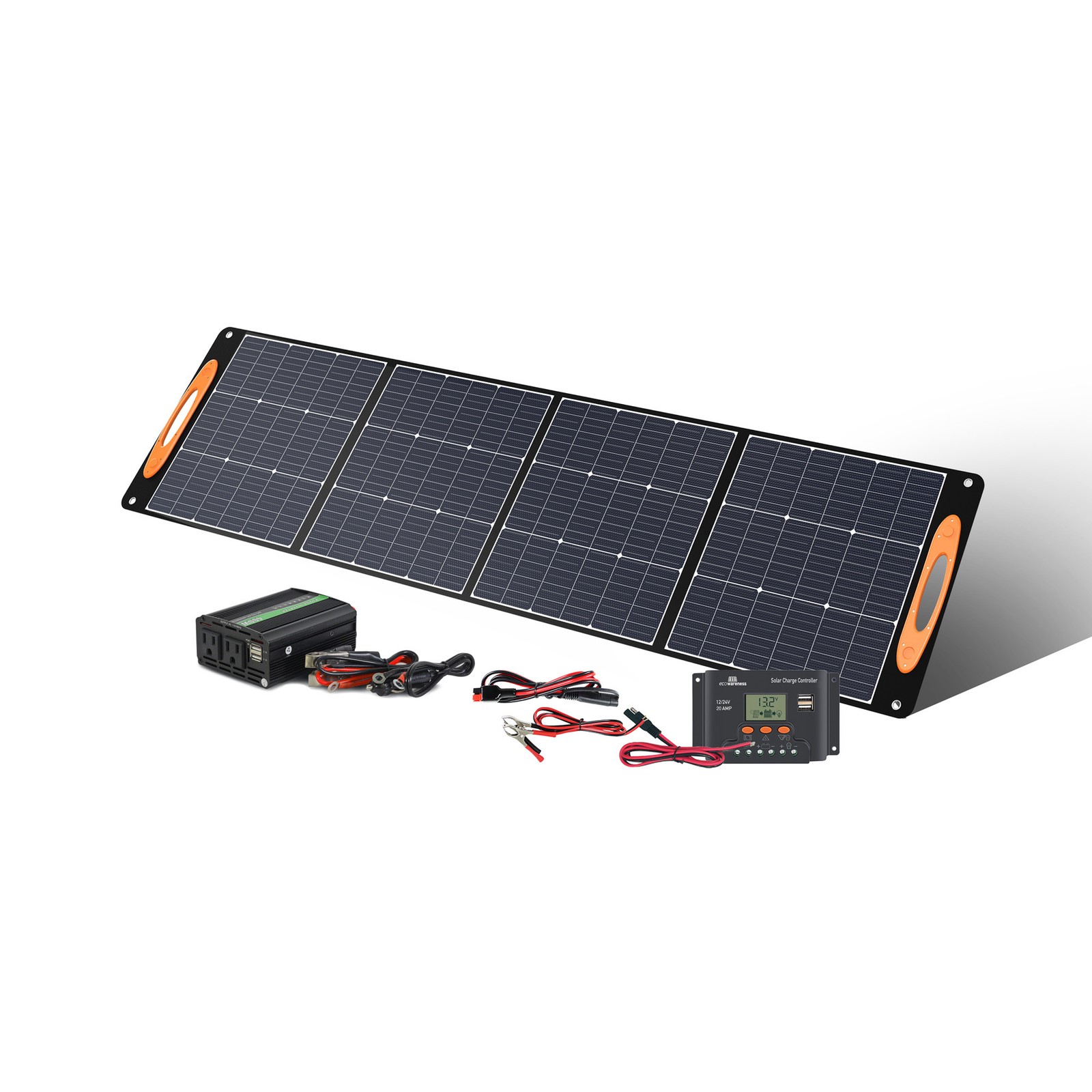 Nature Power, 220-Watt Folding 12 Volt Solar Panel Kit, Watt