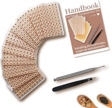 Ear Seeds Kit 600 Pcs Natural Vaccaria Seeds Auricular Acupressure