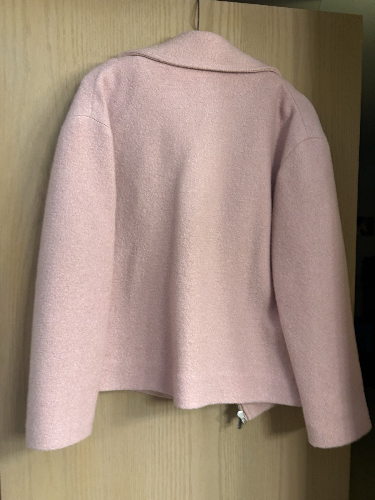 Halogen Pink Collared Zip Button Short Jacket M W… - image 5