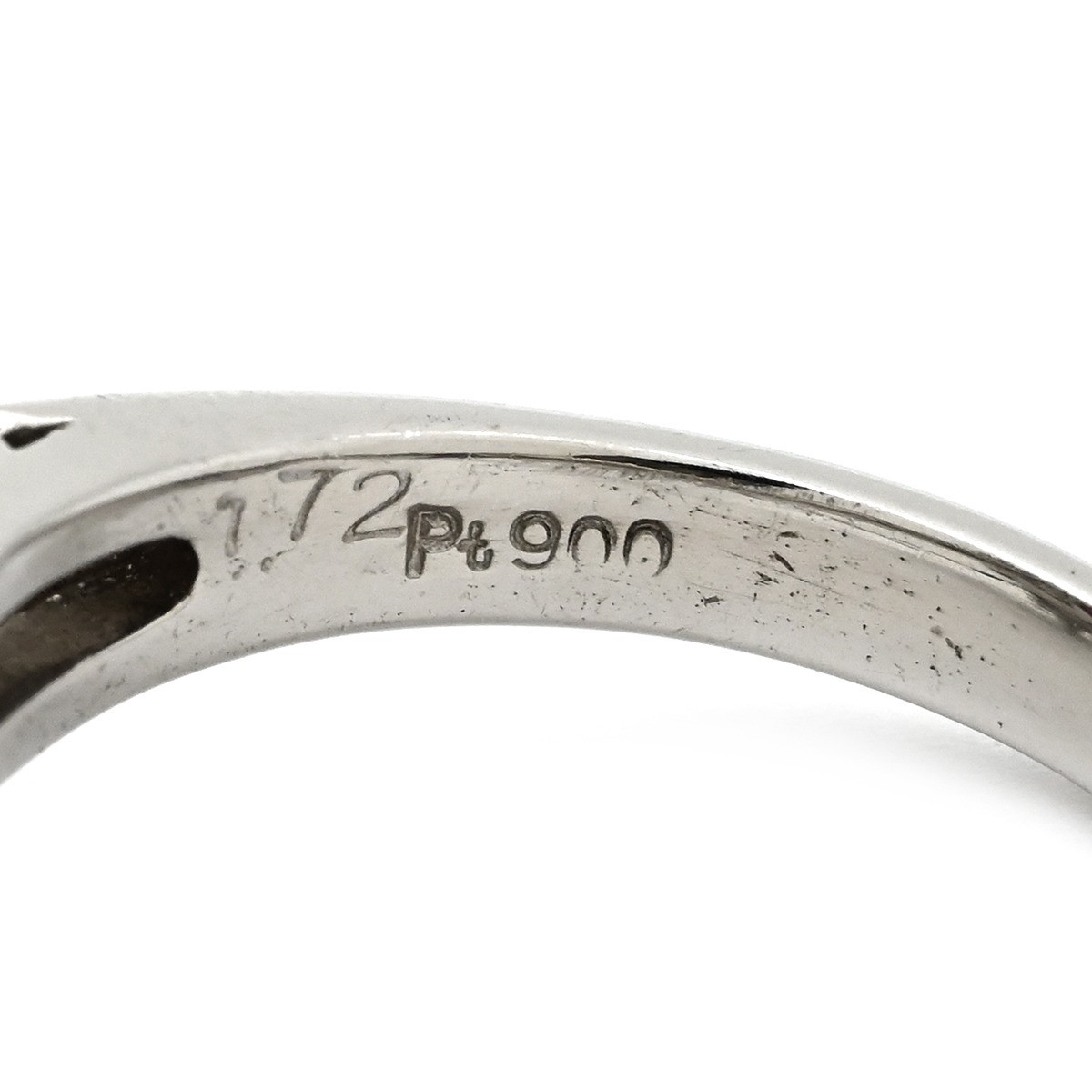 Ring ring Ruby da Earring Pt900 Ruby diamond Plat… - image 5