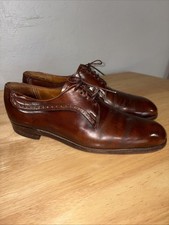 Church's Custom Grade Men Size 8.5 Brown Leather Cap Toe Oxford Dress Shoes