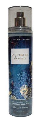 NEW BATH & BODY WORKS SALTWATER BREEZE FRAGRANCE MIST 8 FL OZ