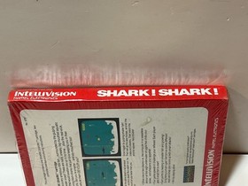Original SEALED 1982 Shark! Shark! video game Intellivision CIB + 1987 catalog