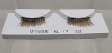 Vtg NOS Monique Doll Lashes EL-17 LB Brown Upper Doll Eye Lashes Long New Full