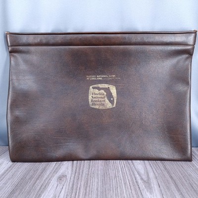 VTG Lakeland Florida Bankers Legal Document Storage Bag Advertisement