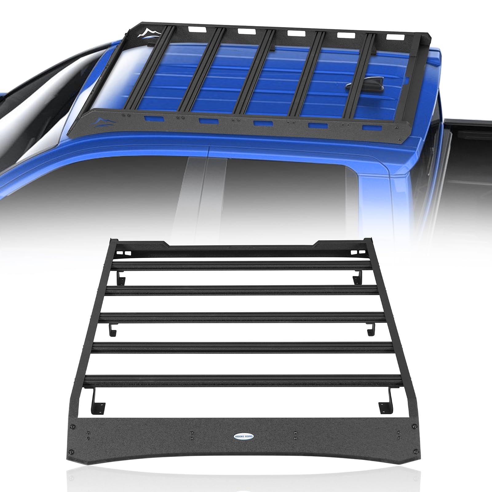 Aluminum Roof Rack Cargo Basket Cross Bar for 2024-2026 Toyota Tacoma Double Cab