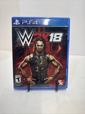WWE 2K18 Sony PlayStation 4 Ps4 Complete Tested And Working Video Game 
