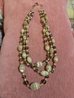 Vintage  Glass Beaded Crystal Necklace...Very Beautiful And Adjustable — photo 2