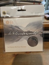 Sealed 2020 Royal Mint William Wordsworth 250th Anniversary £5 Coin Bunc Pack