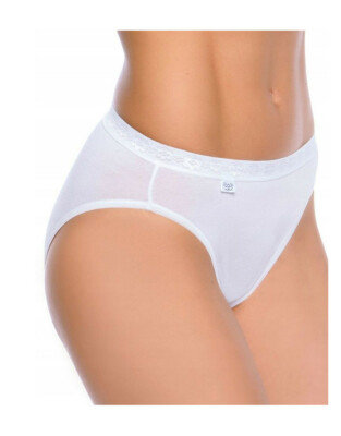 Sloggi Classic H Tai 38 - 48 Panties Cotton White