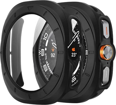 BNBUKLTD® For Samsung Galaxy Watch 8 Screen Protector 7/6/5/4 Classic FE Ultra Case Cover