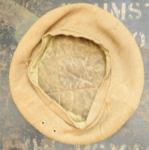 Gorra/sombrero escocés boina caqui capó Tam O'Shanter militar Primera Guerra Mundial/2 (4877) - Imagen 5 de 9