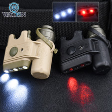 WADSN Tactical Gen 3 Casco Luz Blanca Luz Roja Gen II Lámpara de Caza para MICH