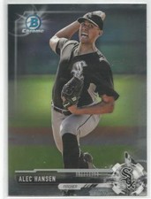 Alec Hansen Chicago White Sox 2017 Bowman Draft Chrome Baseball