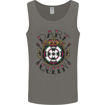 Dart Queen Tattoo Stil Herren Tanktop