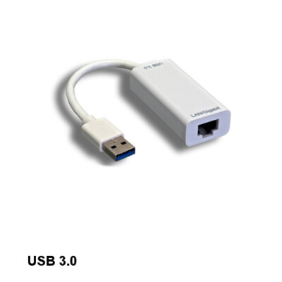 [x10] USB 3.0 Type A to RJ45 Gigabit Ethernet Connector Port 10/100/1000 Mbps