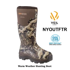 Dryshod Sizes 7-16 Men's Southland Veil Camo Warm Weather Hunting Boot STH-MH-CM
