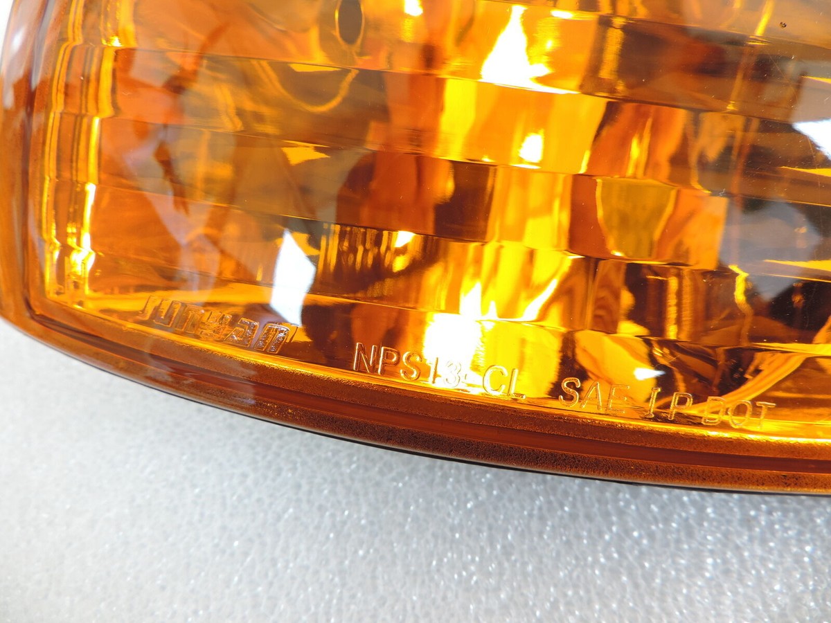 JDM Spec Crystal AMBER Corner Signal Light Pair For 1988