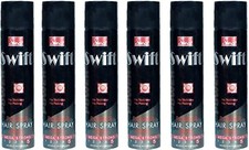 6X Simco Swift Power Hair Spray No Stickiness No Flaking Mega Strong - 250 ML
