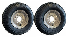 4.80/4.00-8 400x8 Car Trailer Wheels & Tyres 4 Ply 8" Rim 4" PCD 480/400 8