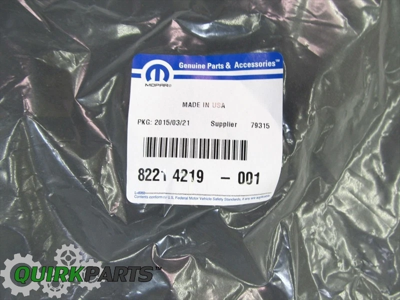 Cubierta de neumático de repuesto para Jeep Wrangler Willys 2007-2020 Mopar original OEM nueva Foto 4 de 4