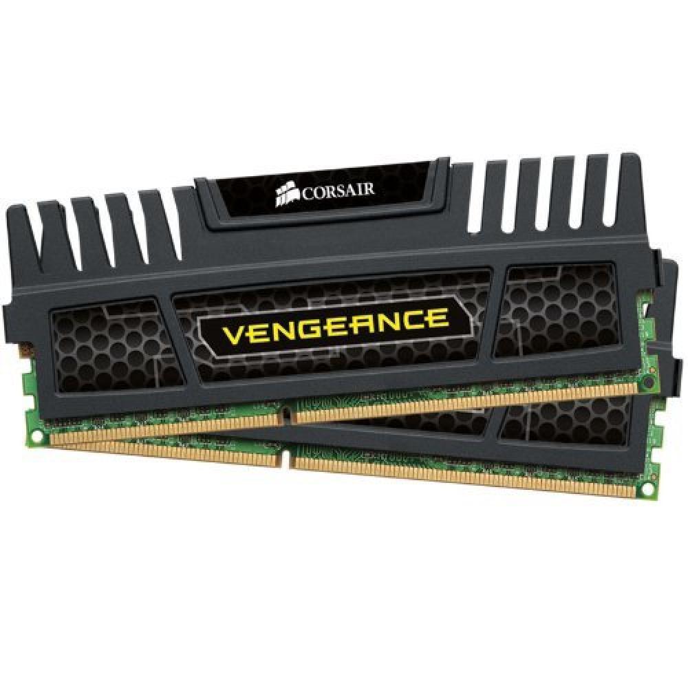 (TG. 1600 MHz) Corsair Vengeance Memoria RAM, 8 GB, 2x4 GB, DDR3, 240-pin DIMM,