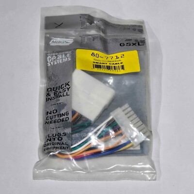 METRA 80-7712 STEREO WIRING HARNESS FOR ISUZU TO UNIVERSAL CONVERSION