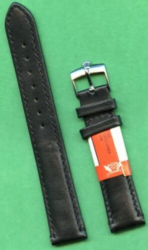 Rolex Two-Piece Strap Leather Wristwatch Bands