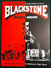 Original Blacksone Magic Show Program