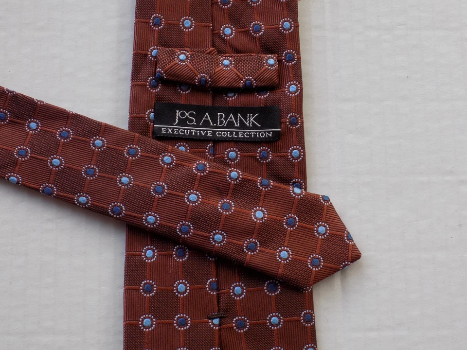 TASSO ELLA [ГЕОМЕТРИЧЕСКИЙ/КРАСНЫЙ] мужской галстук 24% шелк в Китае - Изображение 3 из 3